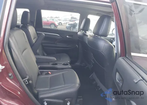 2019 Toyota Highlander Hybrid Limited Platinum из США, поврежденный, VIN 5TDDGRFH1KS072579